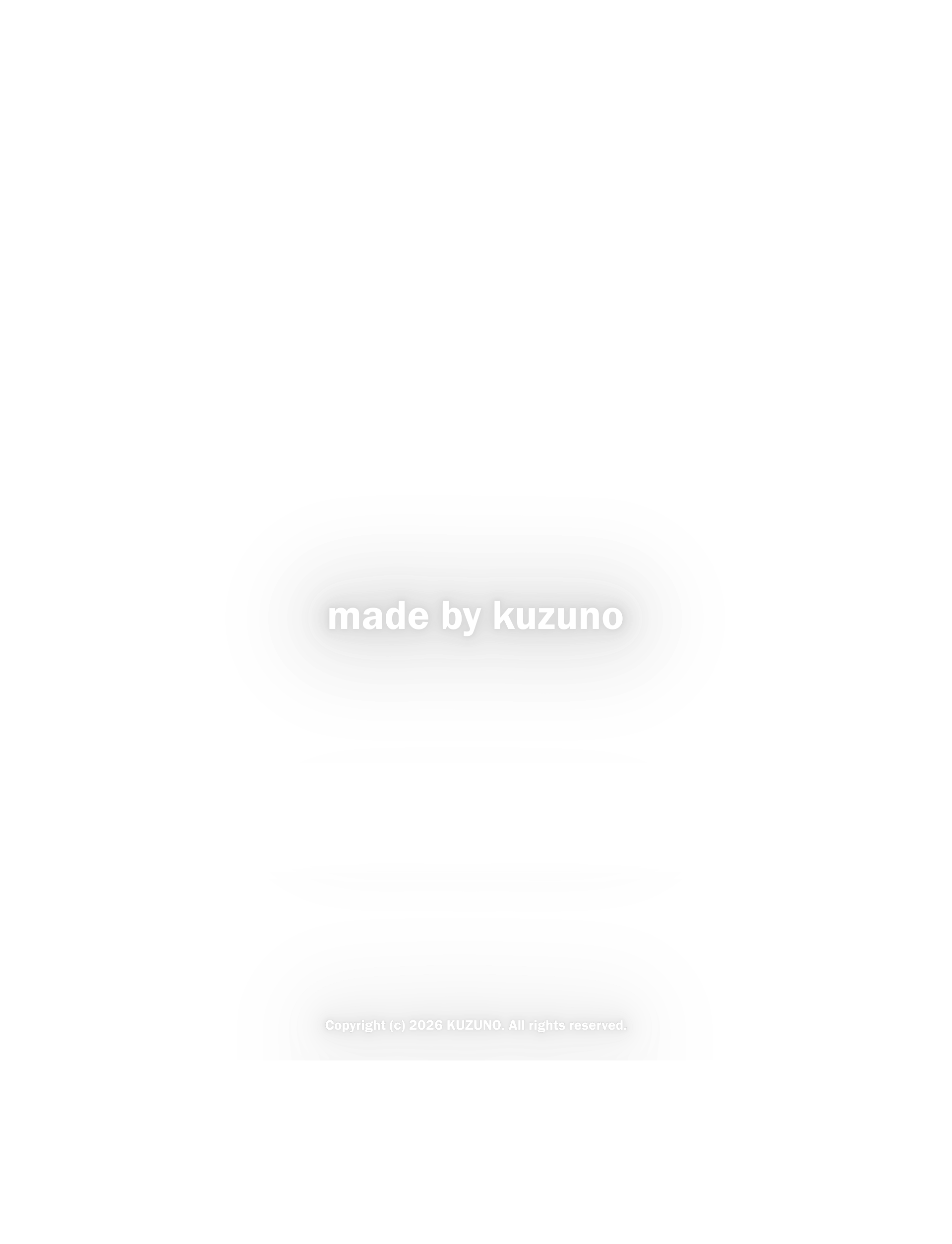 made by Kuzuno