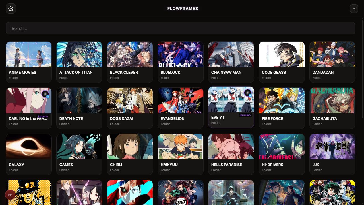 FlowFrames library interface